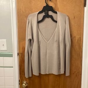 INC International Concepts 2 piece Sweater Set